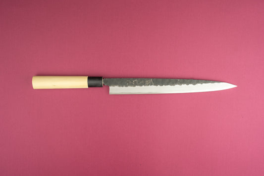 TOJIRO Shirogami Hammered Yanagiba 270mm