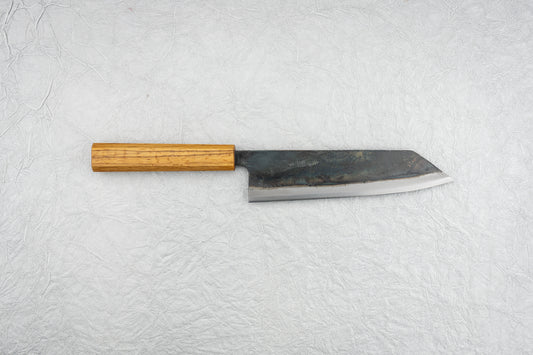 Tosa Tsukasa Shiroichi Kurouchi Bunka 180mm