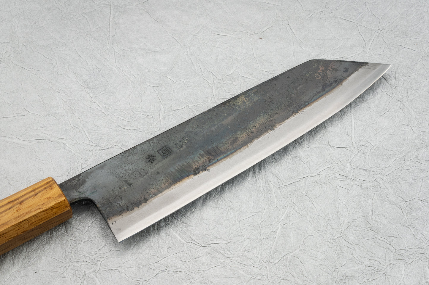 Tosa Tsukasa Shiroichi Kurouchi Bunka 180mm