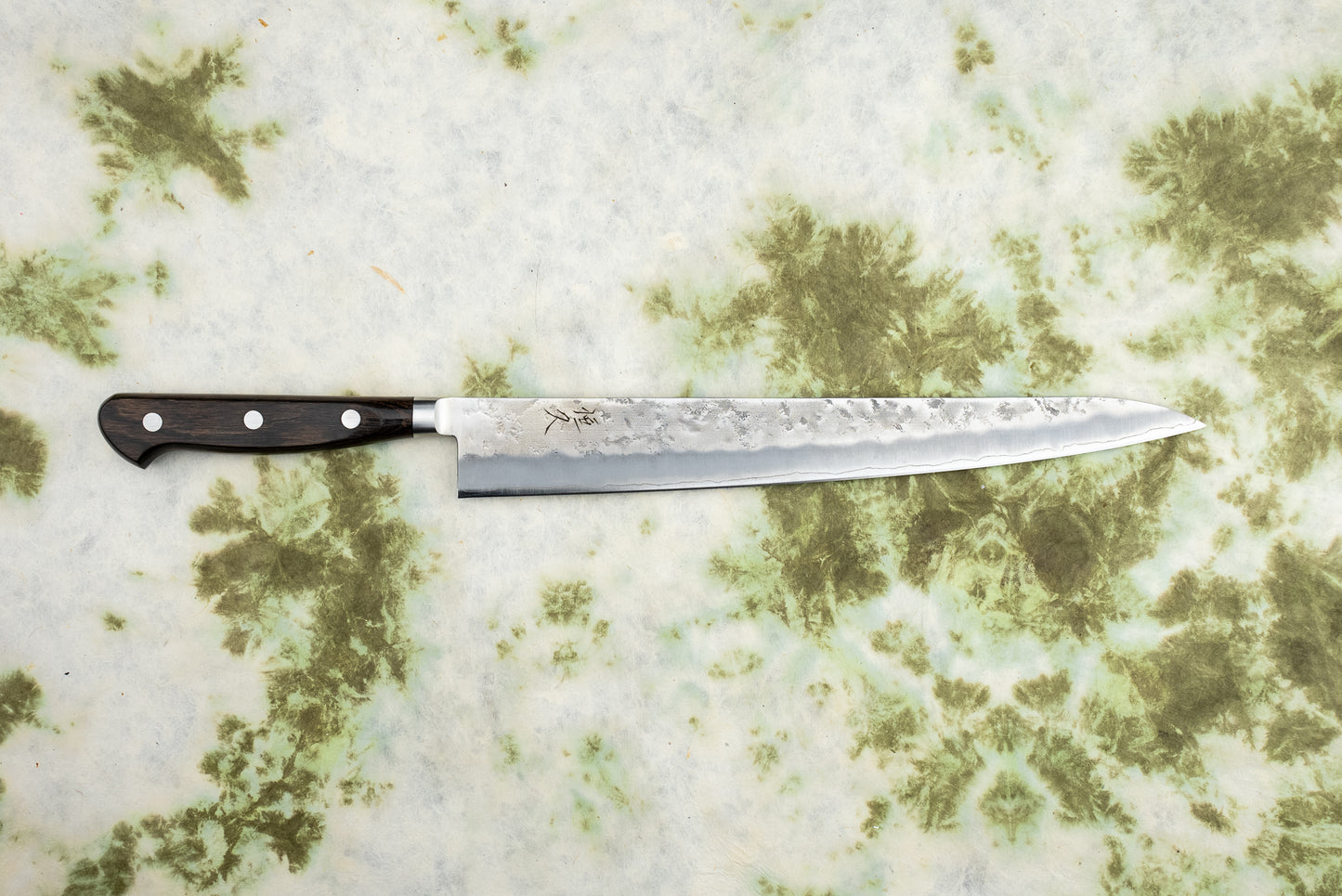 Tsunehisa Hachi 捌 Ginsan Nashiji Western Sujihiki 270mm