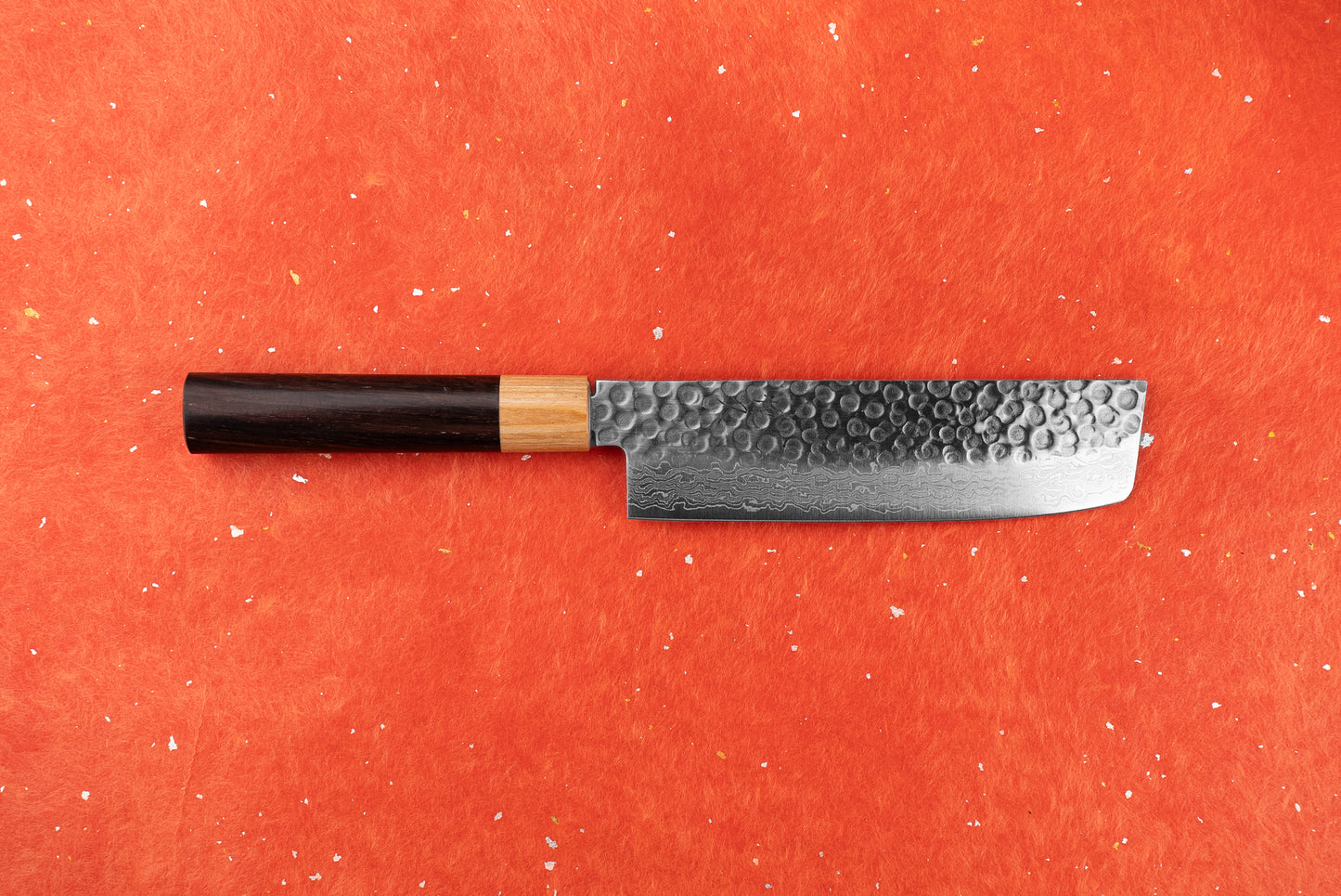 Tsunehisa VG10 Juroku 拾陸 Tsuchime Damascus Wa Nakiri 165mm