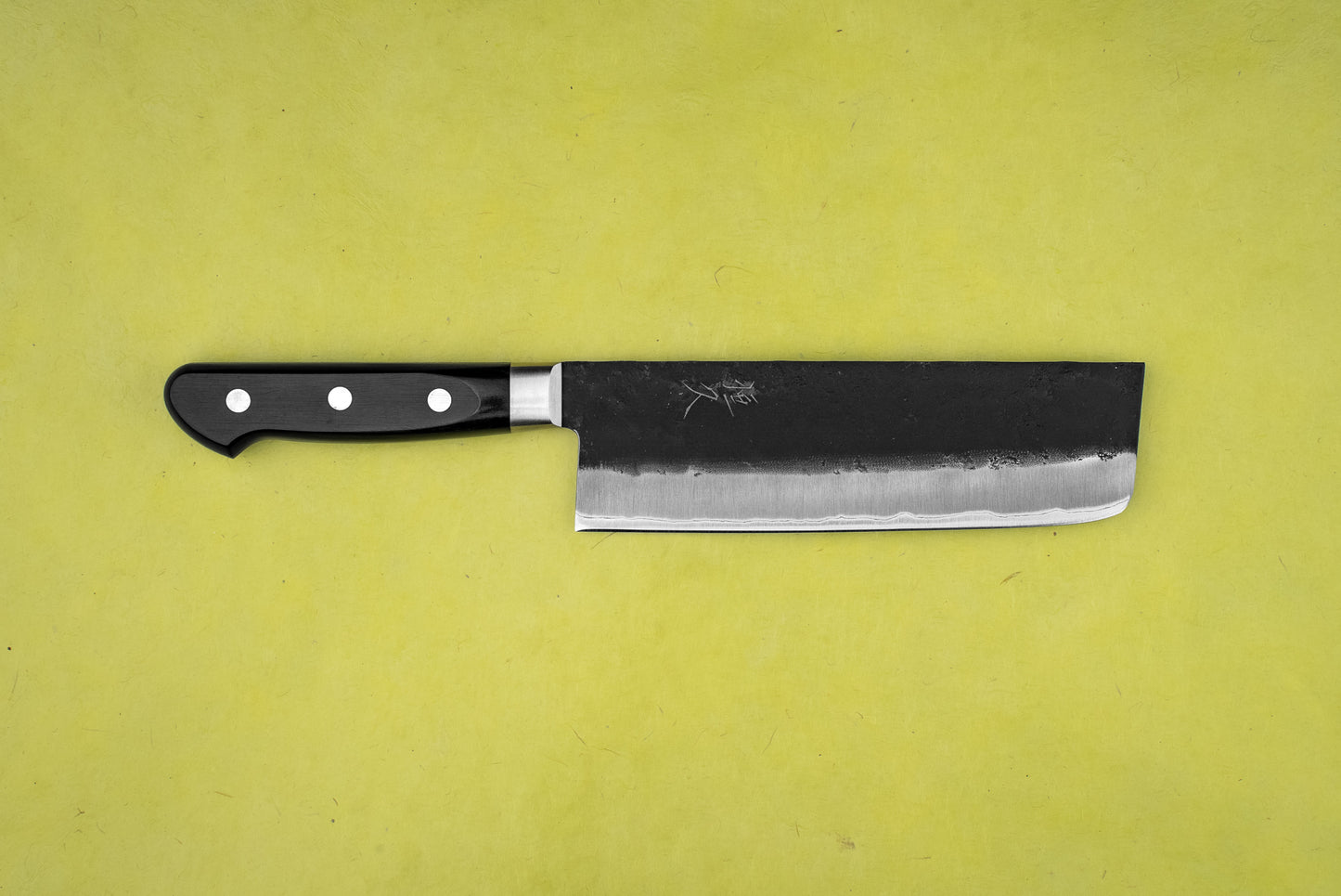 Tsunehisa Nijuni 廿弐 AS/S Kurouchi Nashiji Western Nakiri 165mm