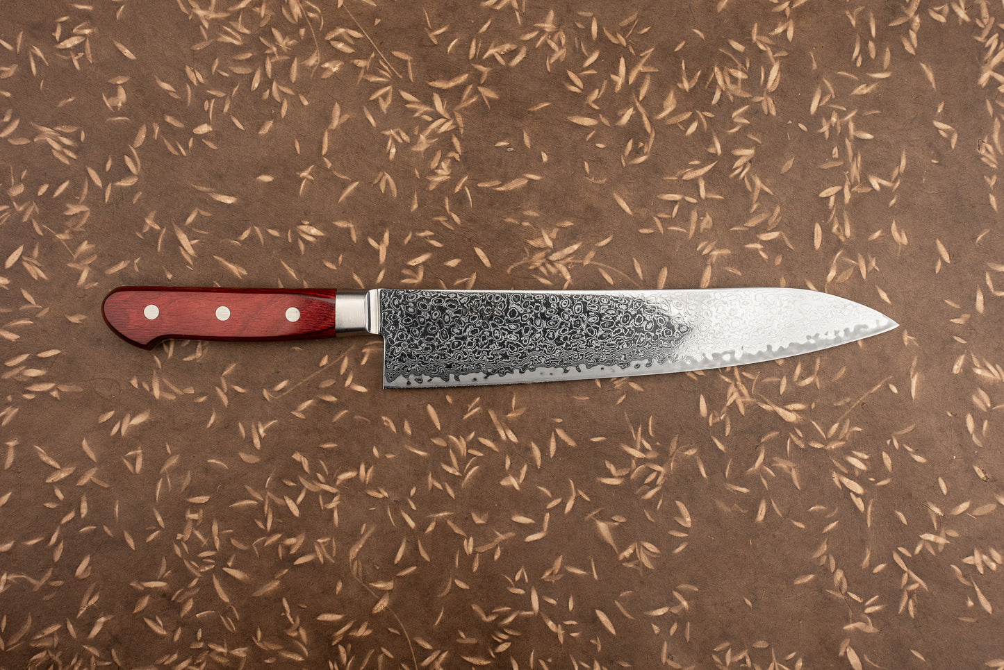 Tsunehisa Roku 陸 AUS10 Damascus Western Gyuto 240mm