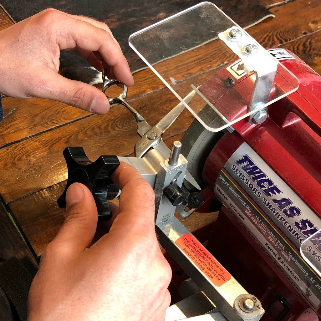 Scissor and Shear Sharpening from Kent of Inglewood - Canada's Shave Shop