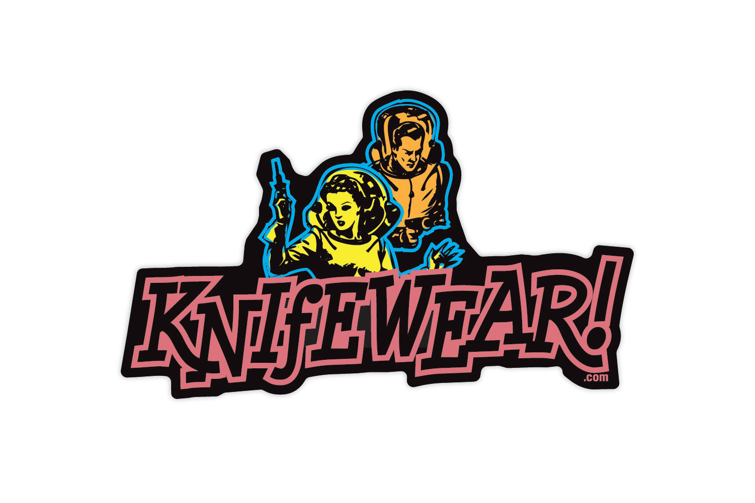 Knifewear Space Adventure Sticker