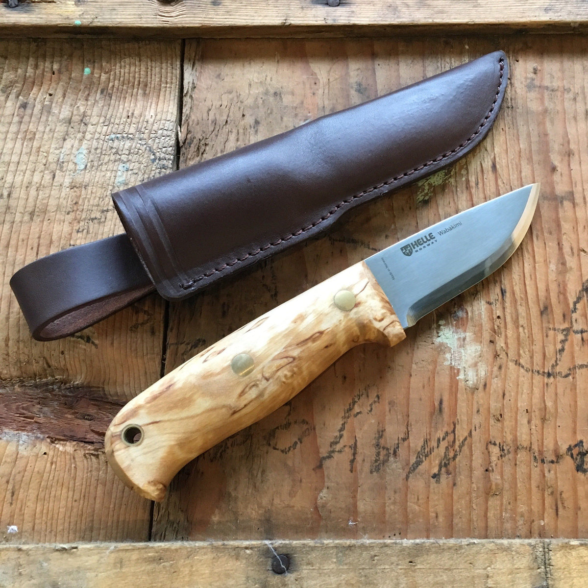 Helle Knives Wabakimi 84mm Hunting Knife