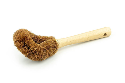 Knifewear Tawashi Scrubbing Brush on a stick