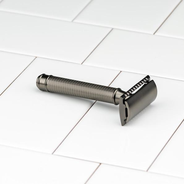 Hoxton Shave Co. Knurl Handle DE Safety Razor from Hoxton Shave Co.