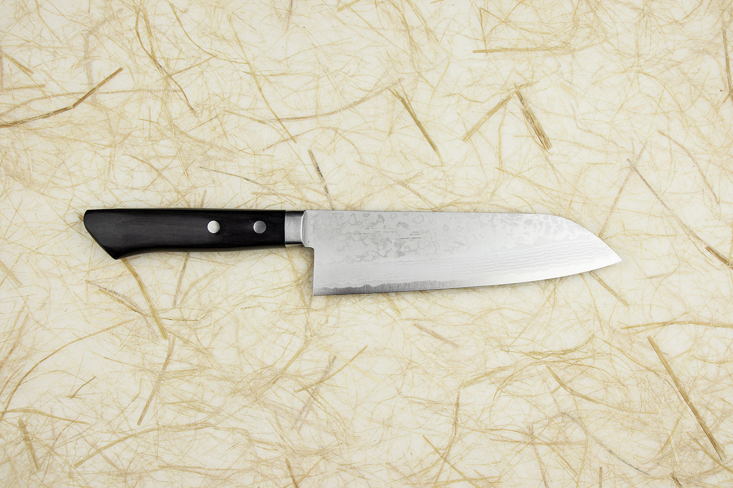 Masutani VG10 Damascus Western Santoku 165mm