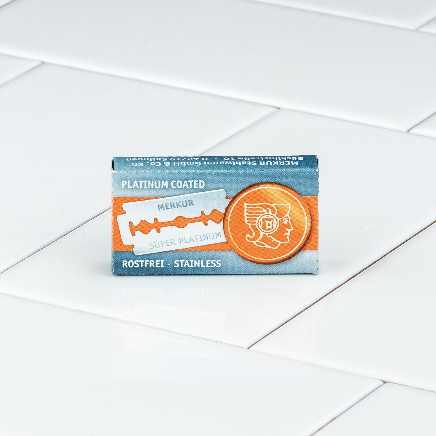Merkur Super Platinum Double Edge Razor Blades, 10 Pack from Merkur