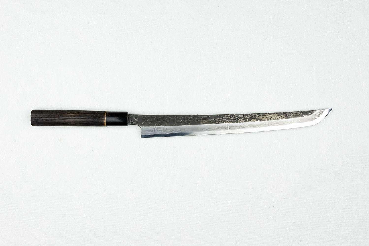 Masashi Shirogami Kuroshu Sakimaru Takobiki 300mm from Masashi Yamamoto