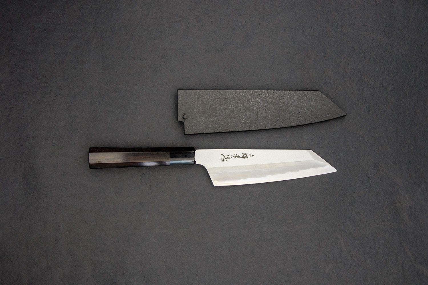 Sakai Takayuki Homura Premium (Aogami 2 steel) Japanese Chef's Kengata-Santoku Knife 195mm
