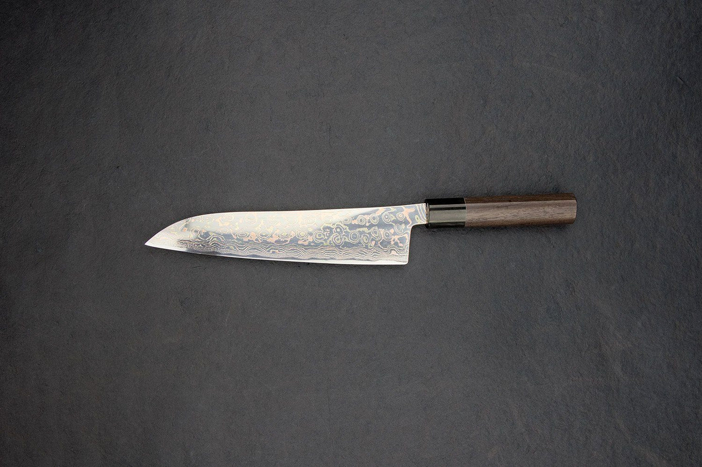 Tsukasa Hinoura VS2 Colour Damascus Gyuto 210mm