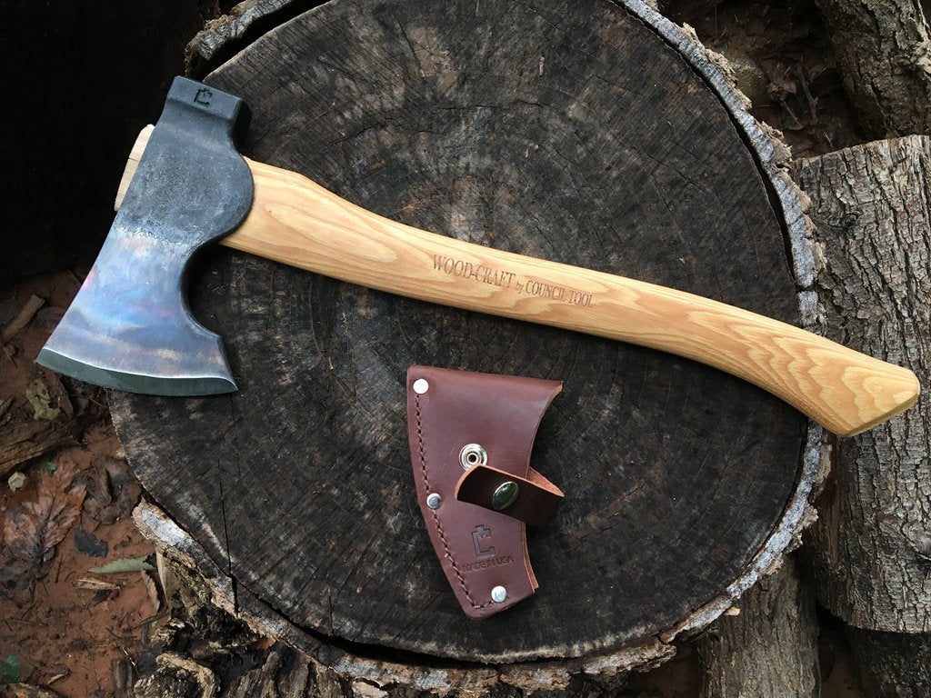 Council Tool Premium Wood Craft  1.7 lb Camp Carver Hatchet