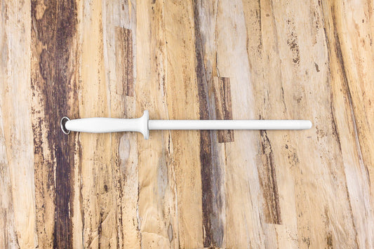 Knifewear Ceramic Honing Rod - White