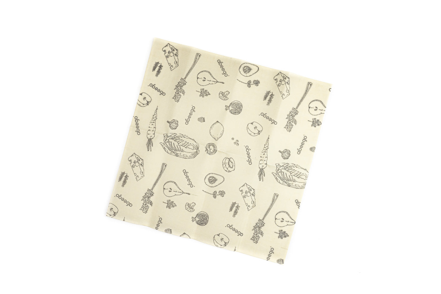 Abeego Reusable Beeswax Food Wrap - Square