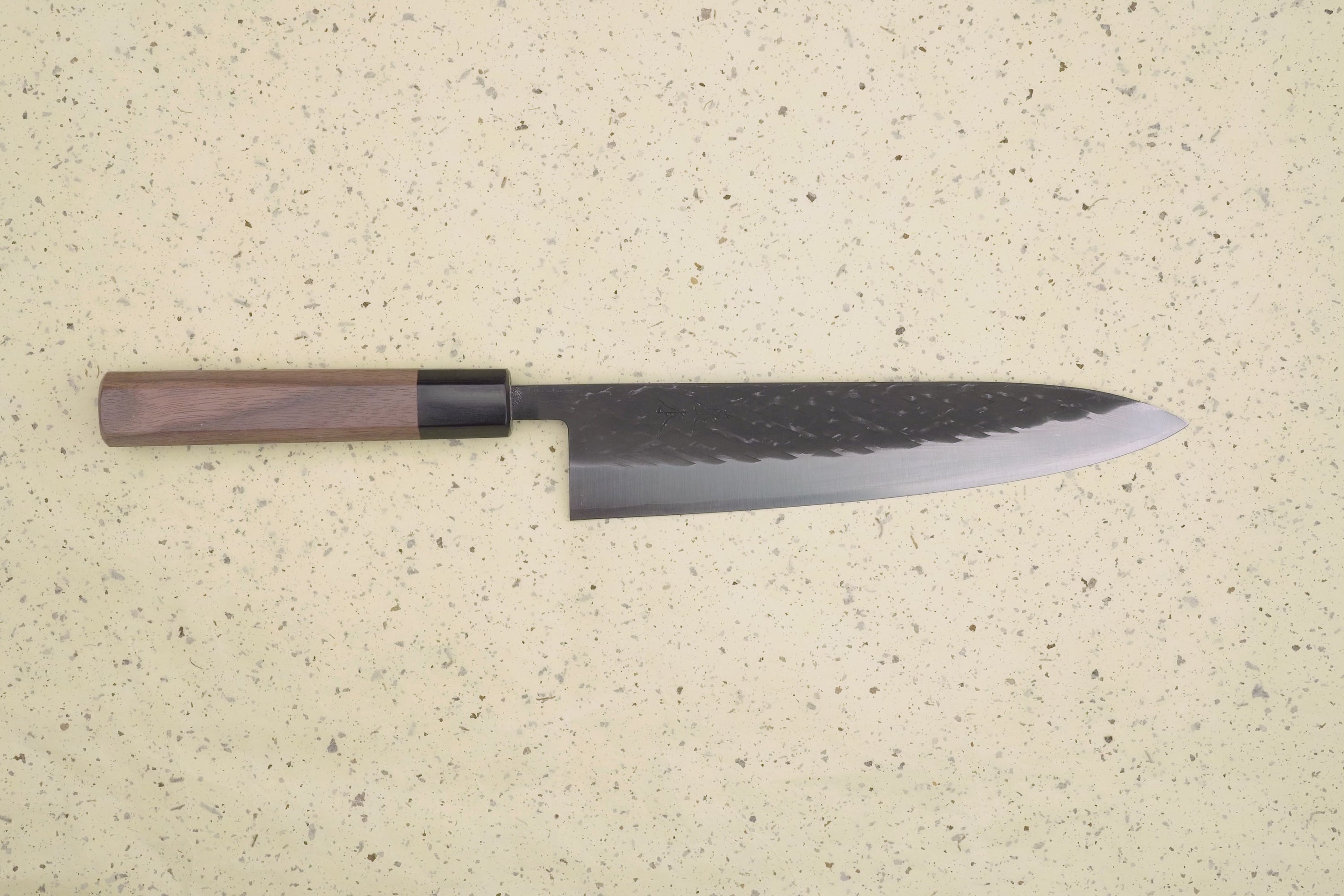Fujimoto Hammer Tone SLD Gyuto 210mm Knifewear Handcrafted Japanese