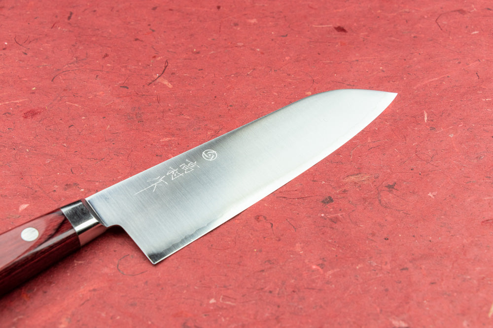 Takamura Akagouhan Santoku 165mm