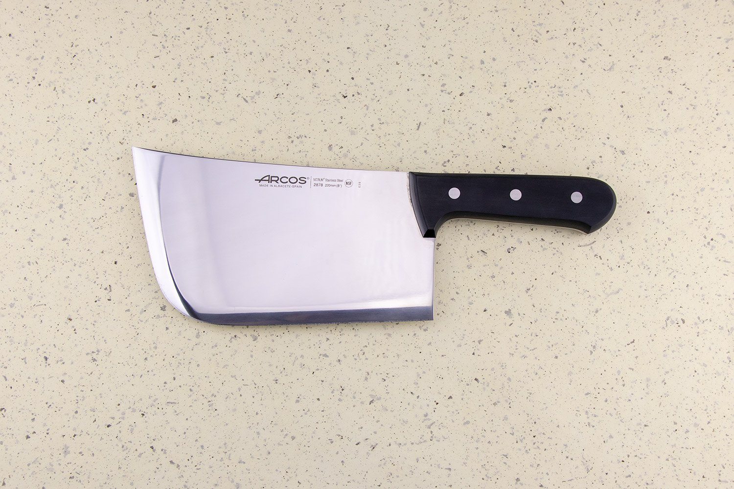 Arcos Black Handle Cleaver 220mm from Arcos