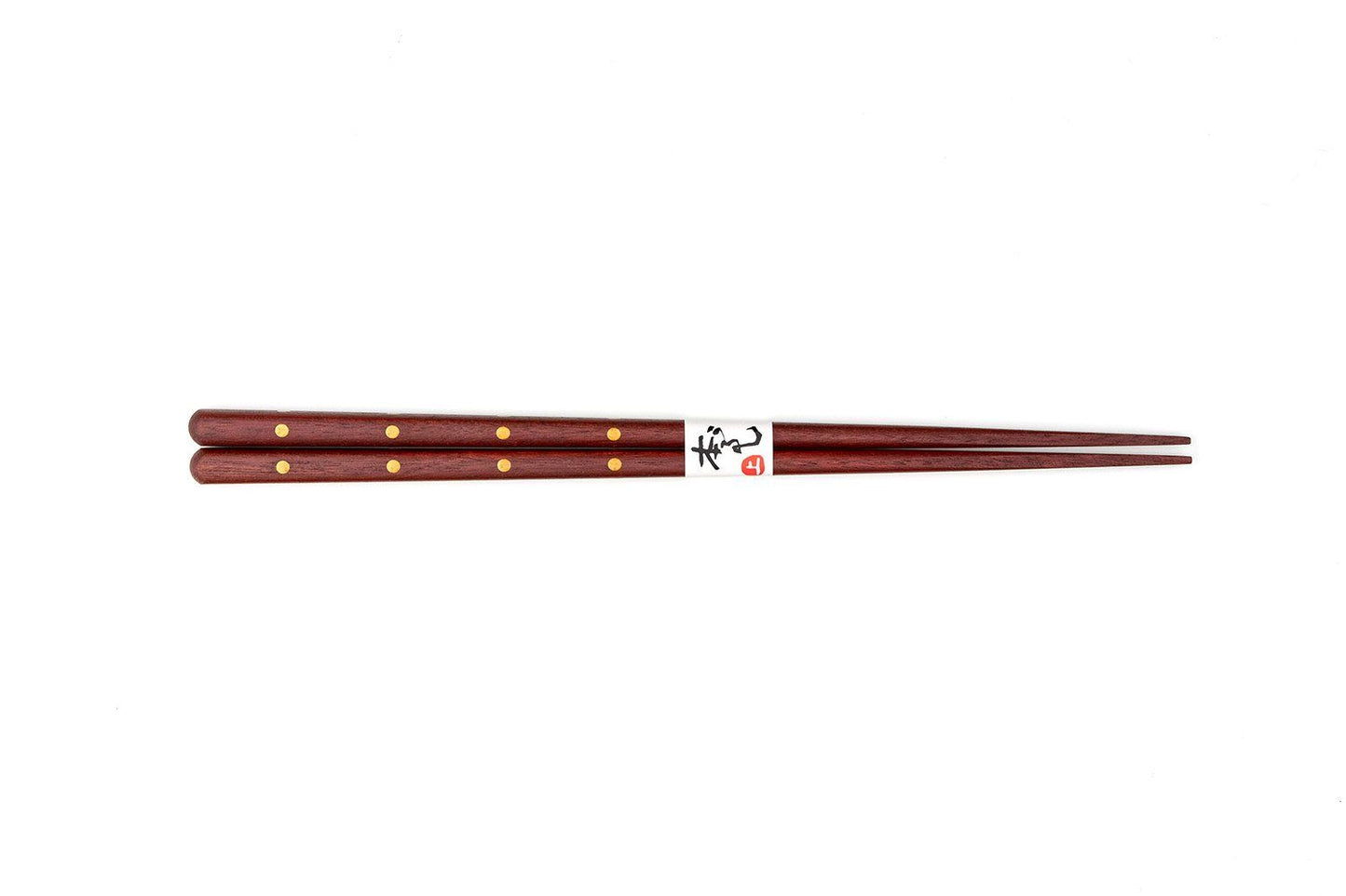 Wakasa Nuri Red Gold Dots Chopsticks