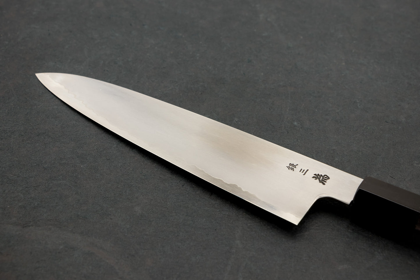 Sakai Takayuki Michiko Special Engraved Ginsan Gyuto 210mm "Koi Carp"