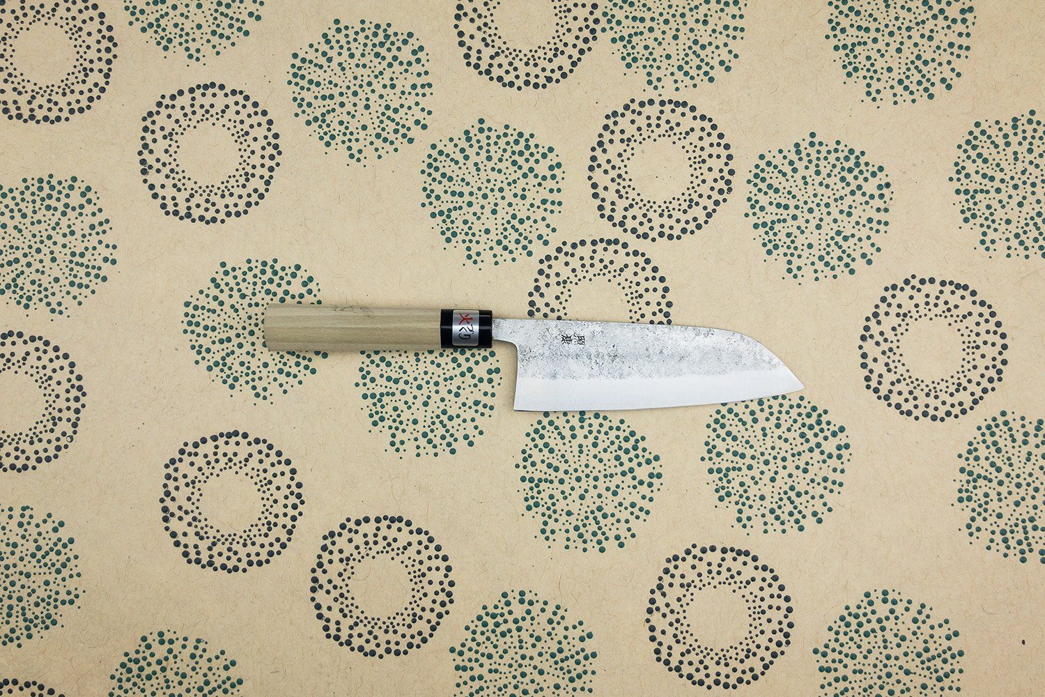 Fujiwara Nashiji Santoku 165mm from Teruyasu Fujiwara