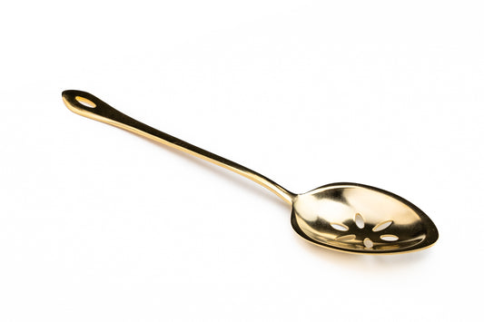 Gestura 00 Gold Slotted Kitchen Spoon