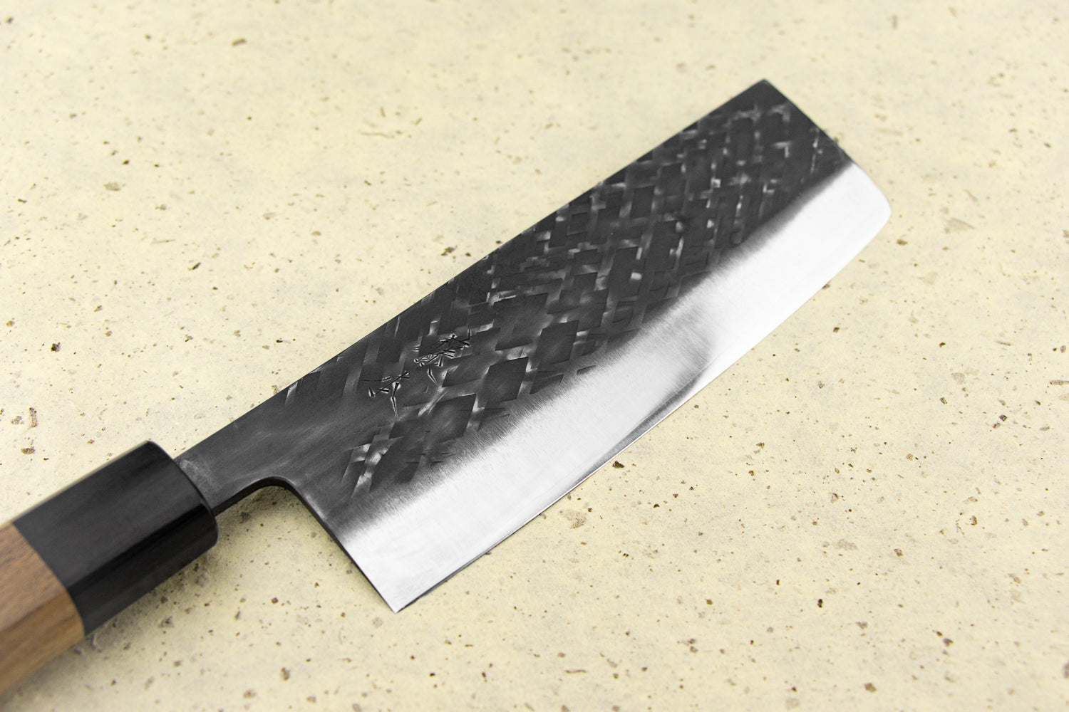 Fujimoto Hammer Tone SLD Nakiri 165mm Knifewear Handcrafted