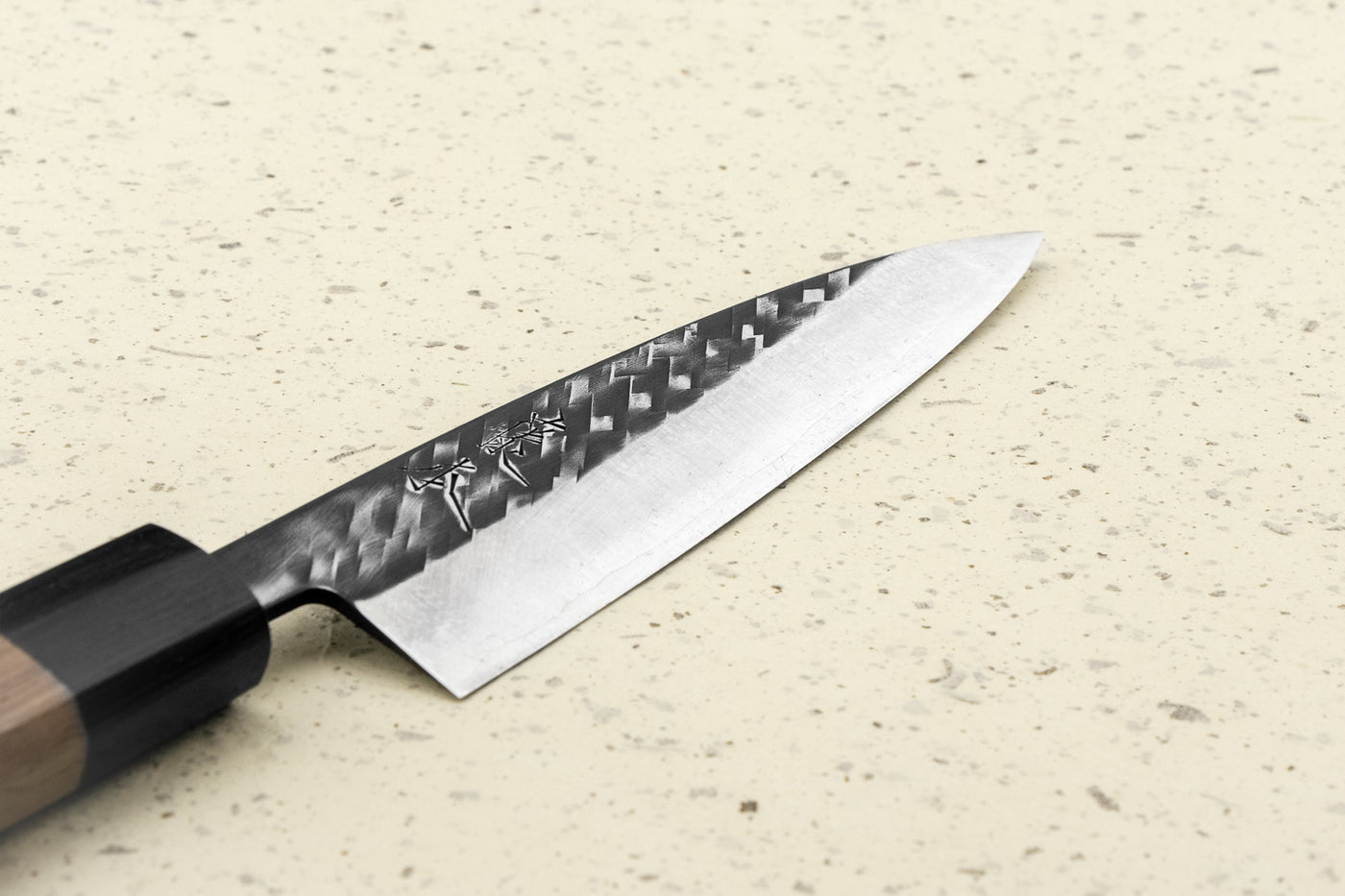 Fujimoto Hammer Tone SLD Petty 135mm Knifewear Handcrafted Japanese