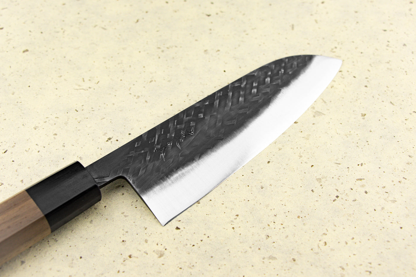 Fujimoto Hammer Tone SLD Santoku 165mm - Knifewear - Handcrafted ...