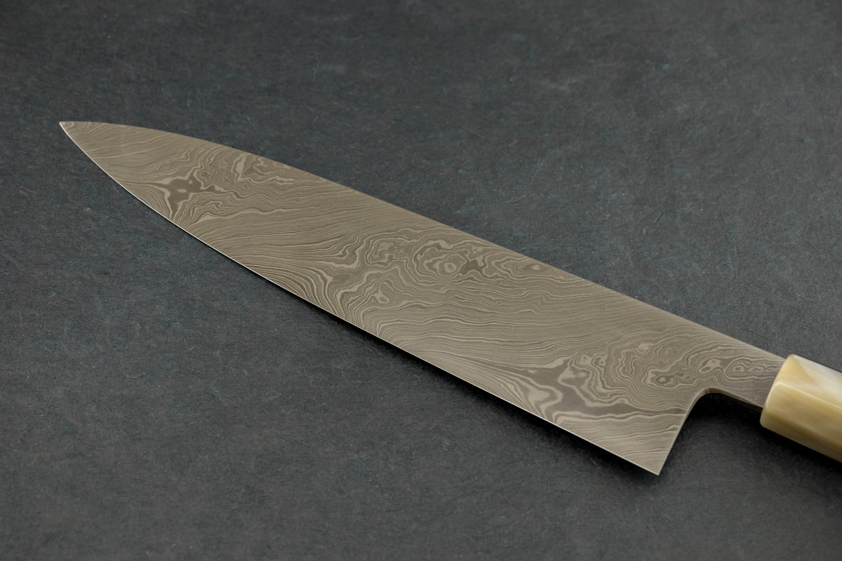 Kitchen Hashimoto Shoichi Hashimoto Tobigumo Coreless Torsion Damascus Gyuto 240mm ...
