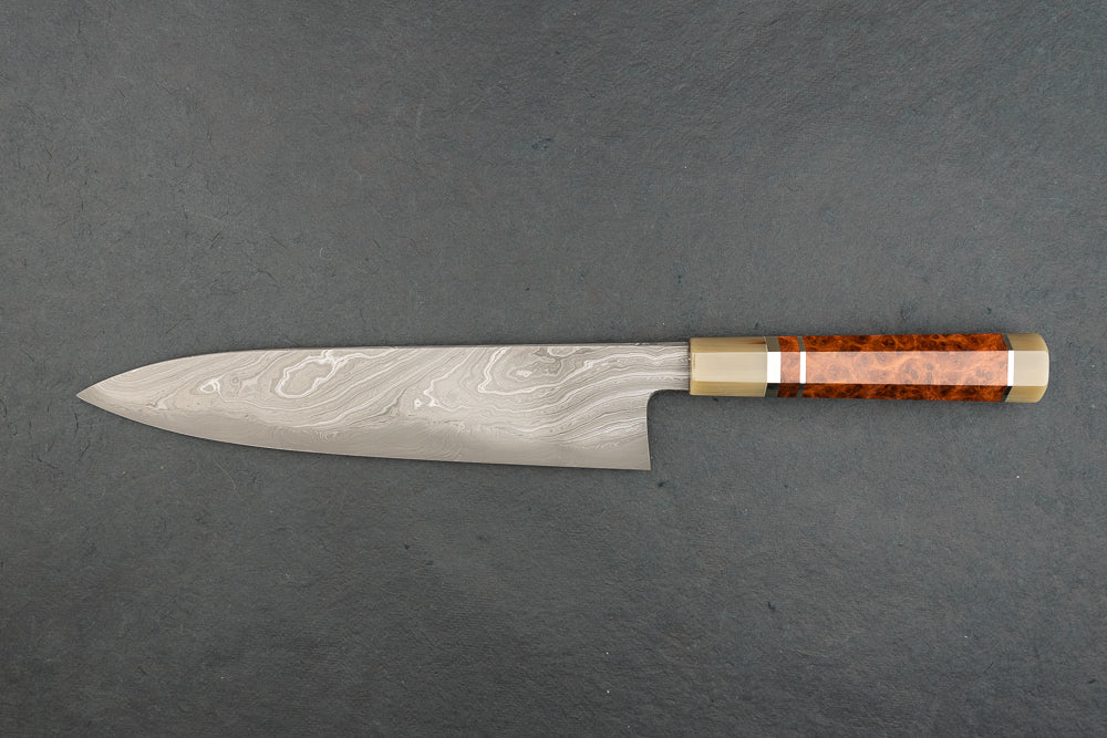 Shoichi Hashimoto Yuzan Damascus Gyuto 240mm