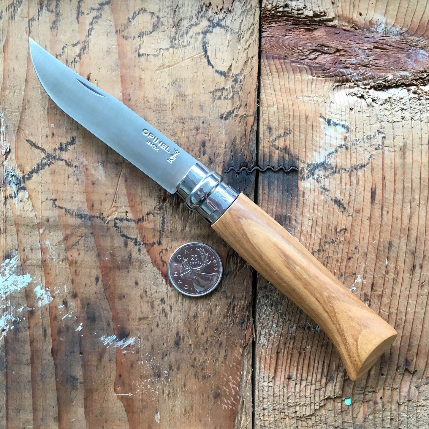 Opinel Inox No.08 Folding Knife