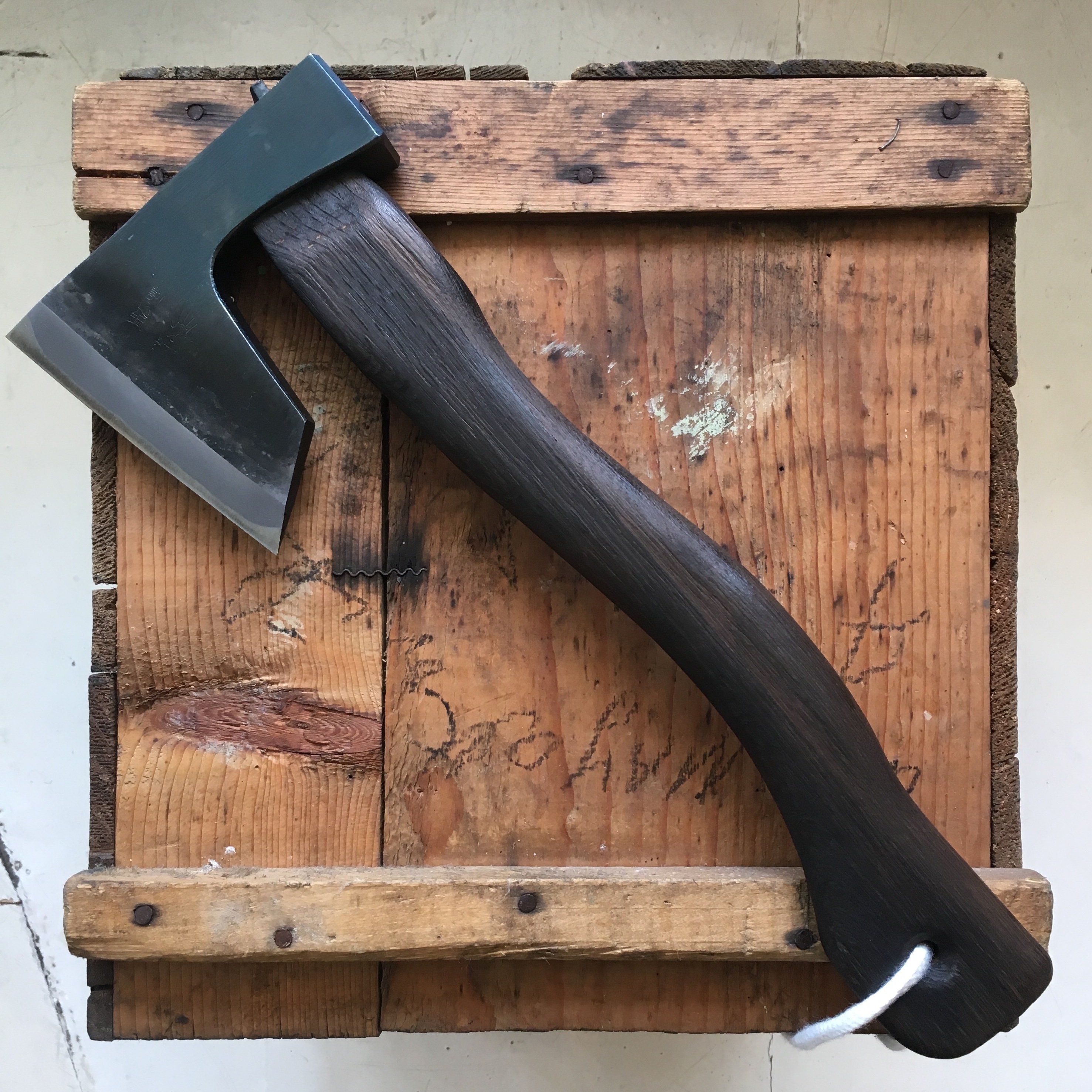 Mizuno Jigata Masakari Bearded Hatchet  Knifewear - Handcrafted Japanese  Kitchen Knives