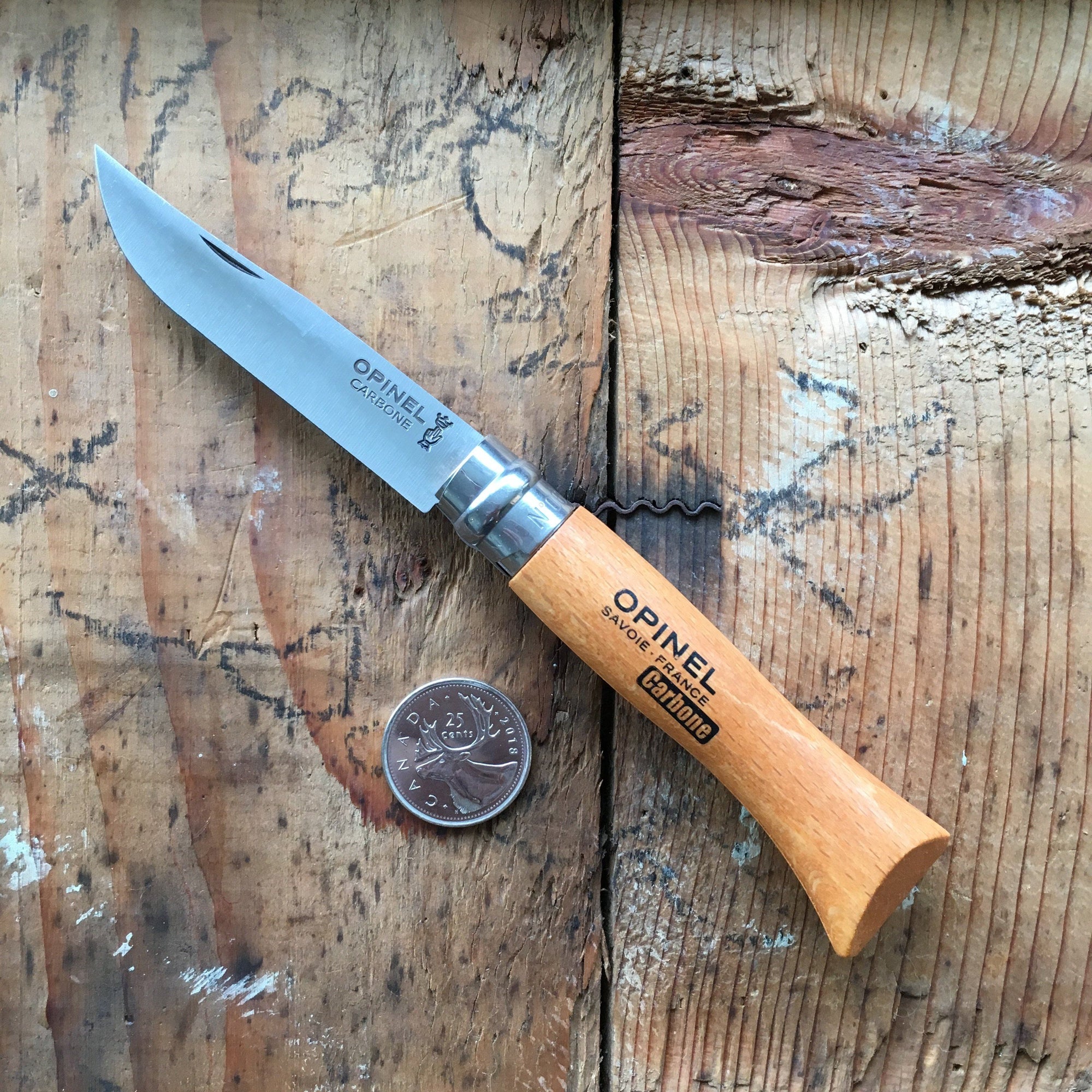 Opinel Carbon No.06 Folding Knife