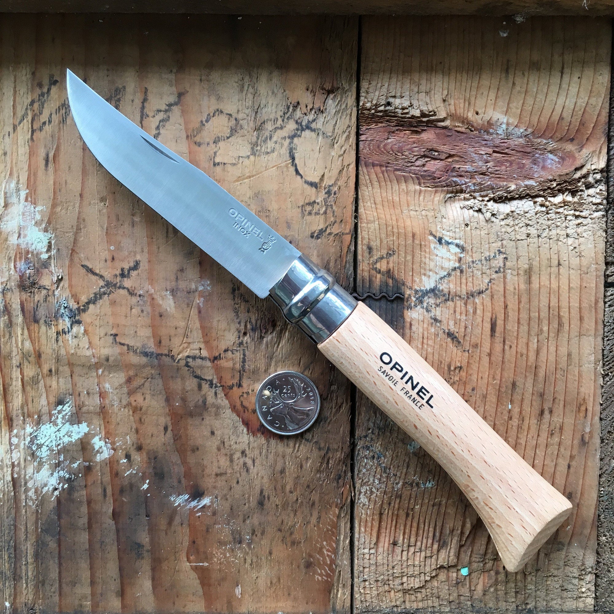 Opinel Inox No.10 Folding Knife