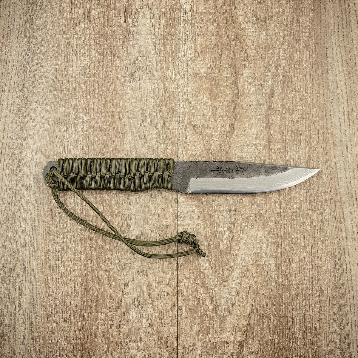 Seki Kanetsune &quot;KURO-TSUNO&quot; Outdoor Knife 120MM