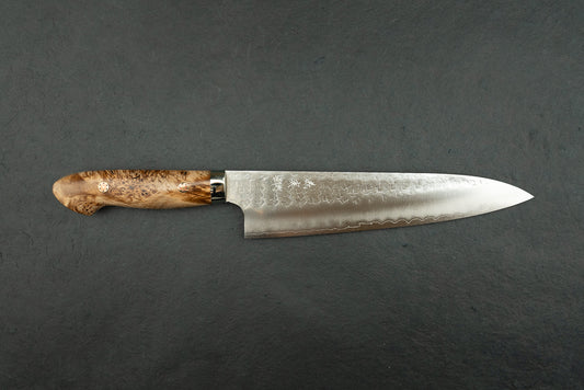 Yoshimi Kato SG2 Hishime Western Gyuto 210mm