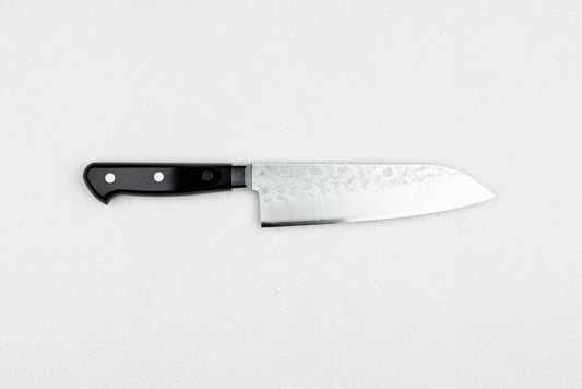 Takamura Kurogouhan Tsuchime Santoku 165mm