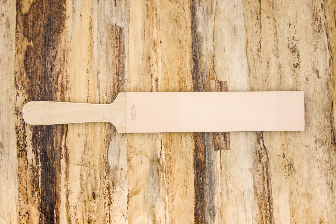 Knifewear Leather and Suede Paddle Strop Knifewear Handcrafted
