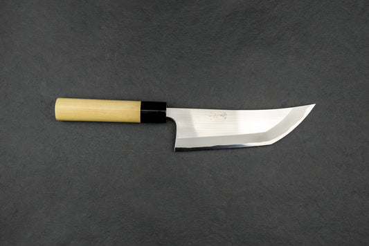 Masashi Shirogami Kawakiri Deba 180mm from Masashi Yamamoto