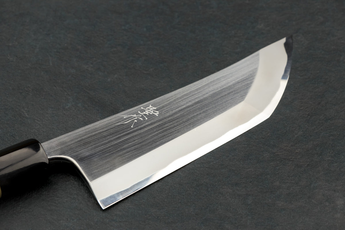 Masashi Shirogami Kawakiri Deba 180mm from Masashi Yamamoto