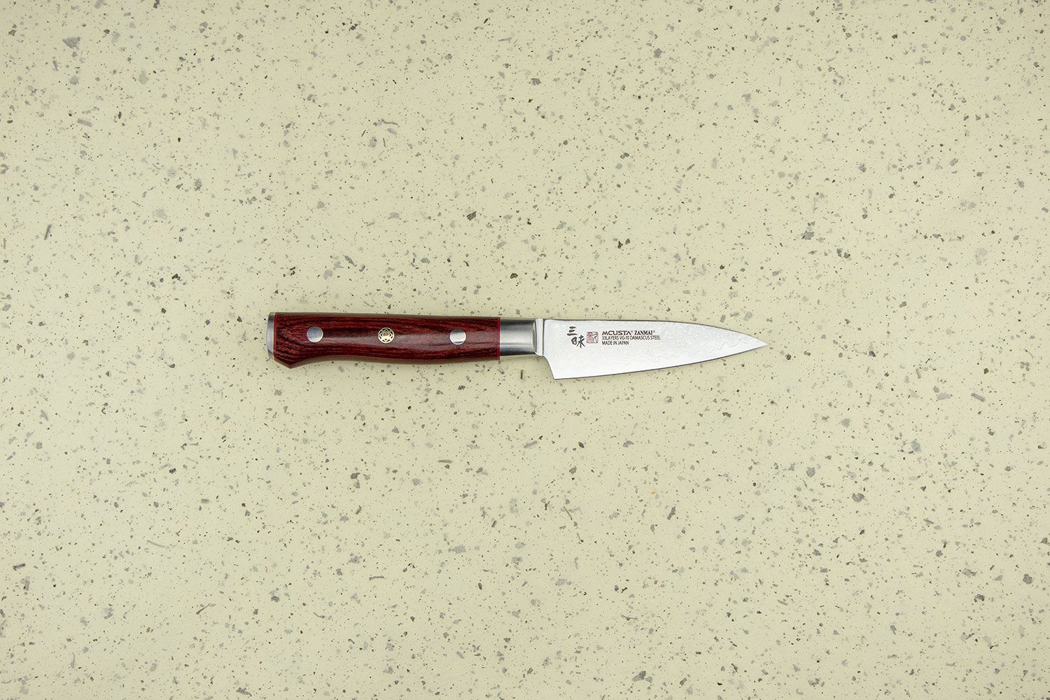 Mcusta Zanmai Classic Pro Damascus Flame Petty 90mm from Mcusta