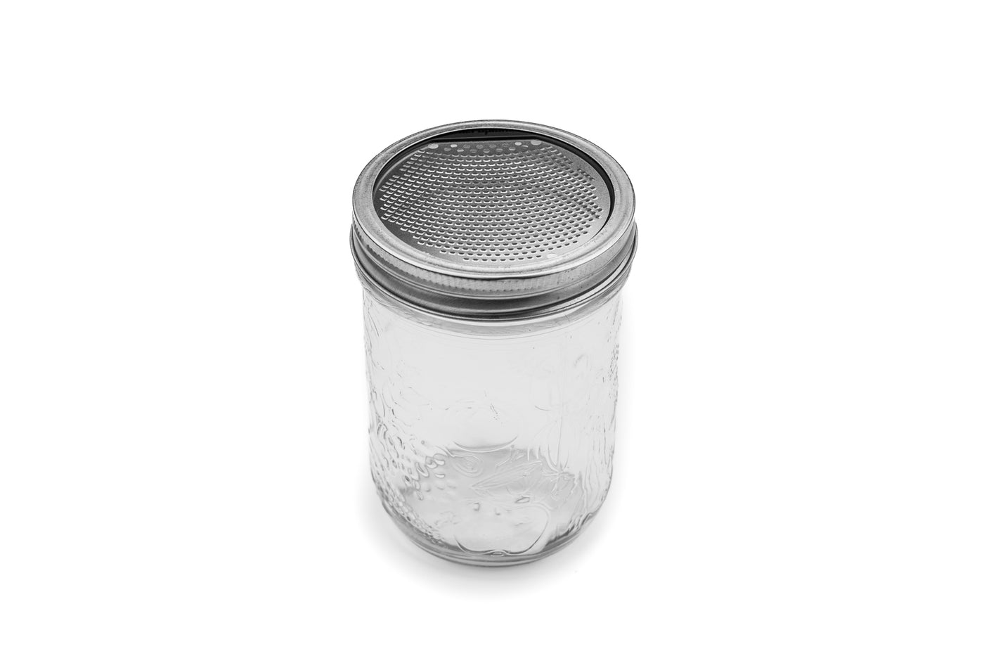 Microplane Mason Jar Grater Lid Fine/Ribbon Knifewear Handcrafted
