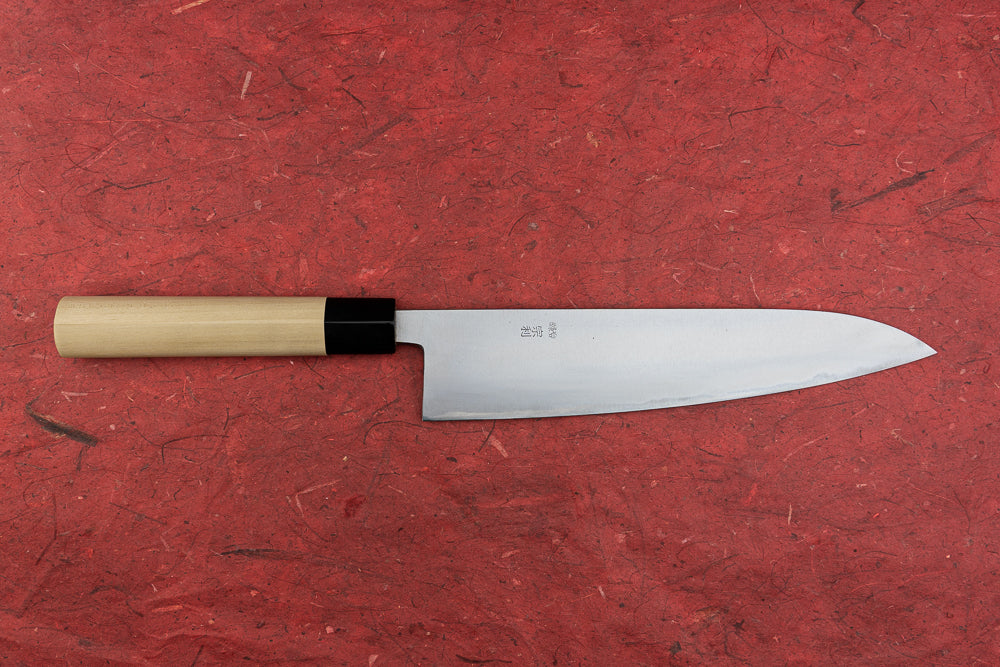 Munetoshi Shirogami Migaki Gyuto 240mm