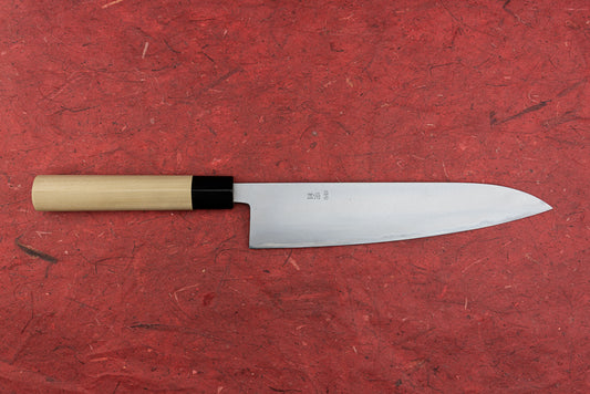 Munetoshi Shirogami Migaki Gyuto 240mm