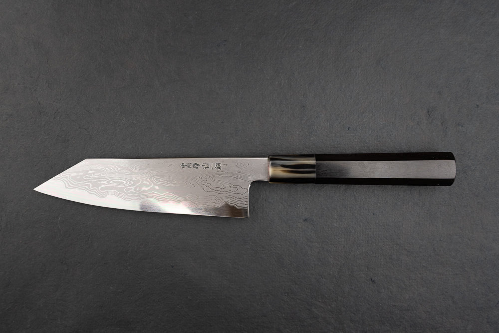 Satoshi Nakagawa x Naohito Myojin Aoichi Damascus Bunka 180mm