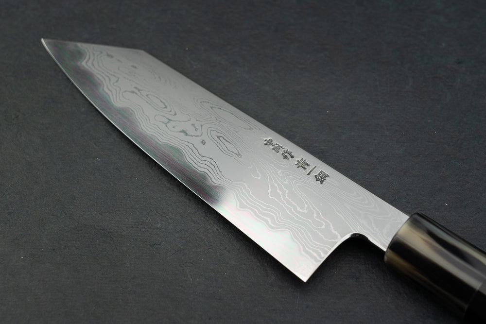 Satoshi Nakagawa x Naohito Myojin Aoichi Damascus Bunka 180mm