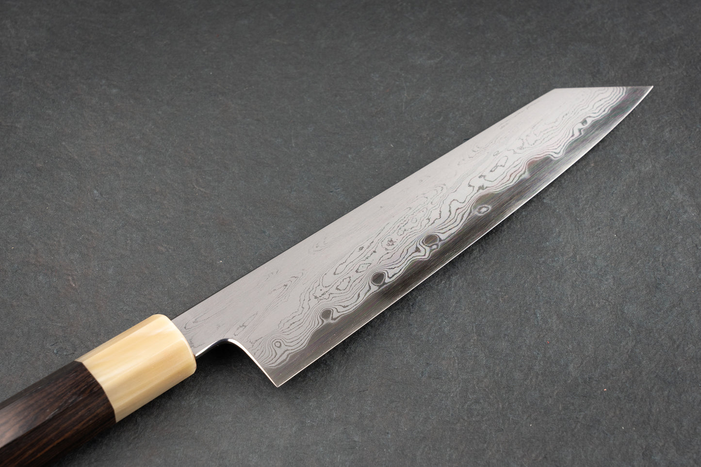 Satoshi Nakagawa x Naohito Myojin Aoichi Damascus Kiritsuke Gyuto 210mm