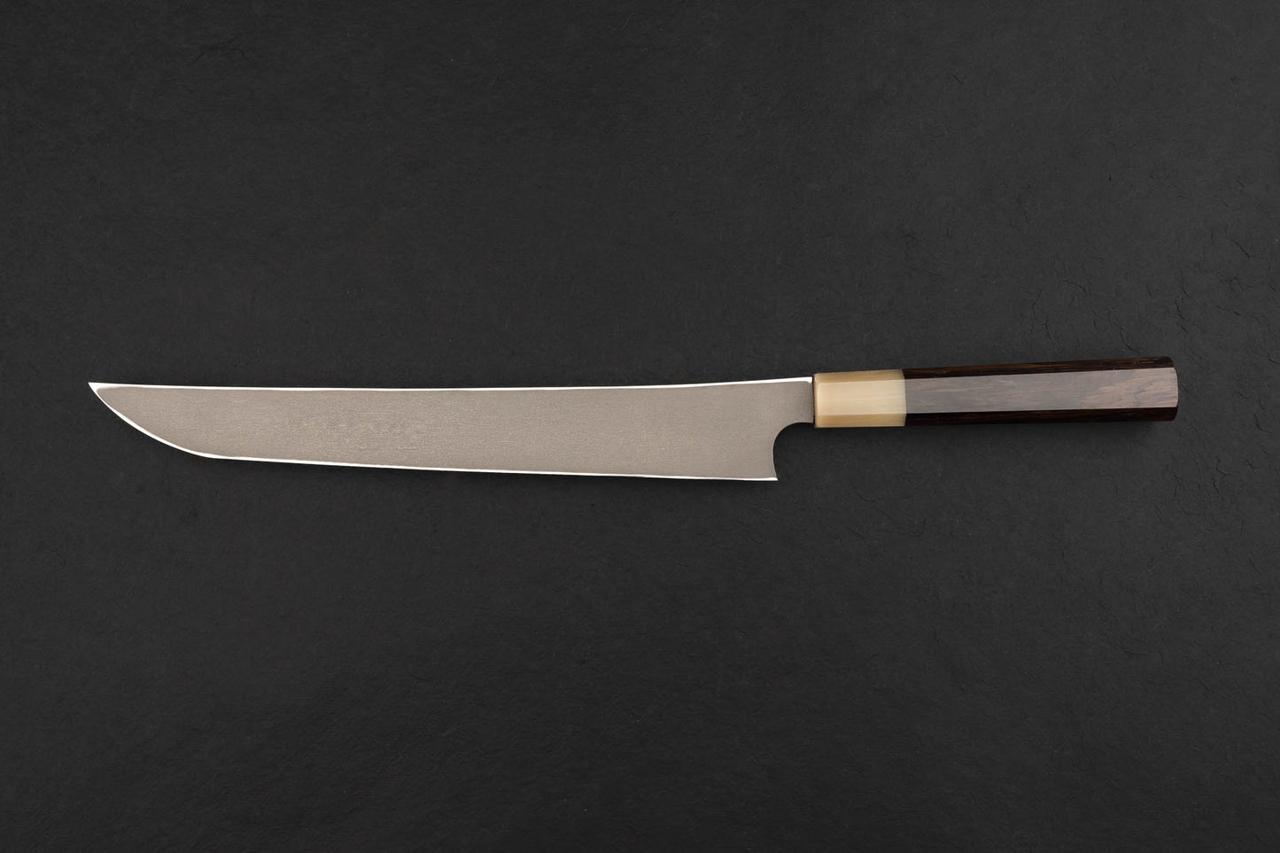 Nigara Ginsan Kurozome Damascus Sakimaru Yanagiba 270mm